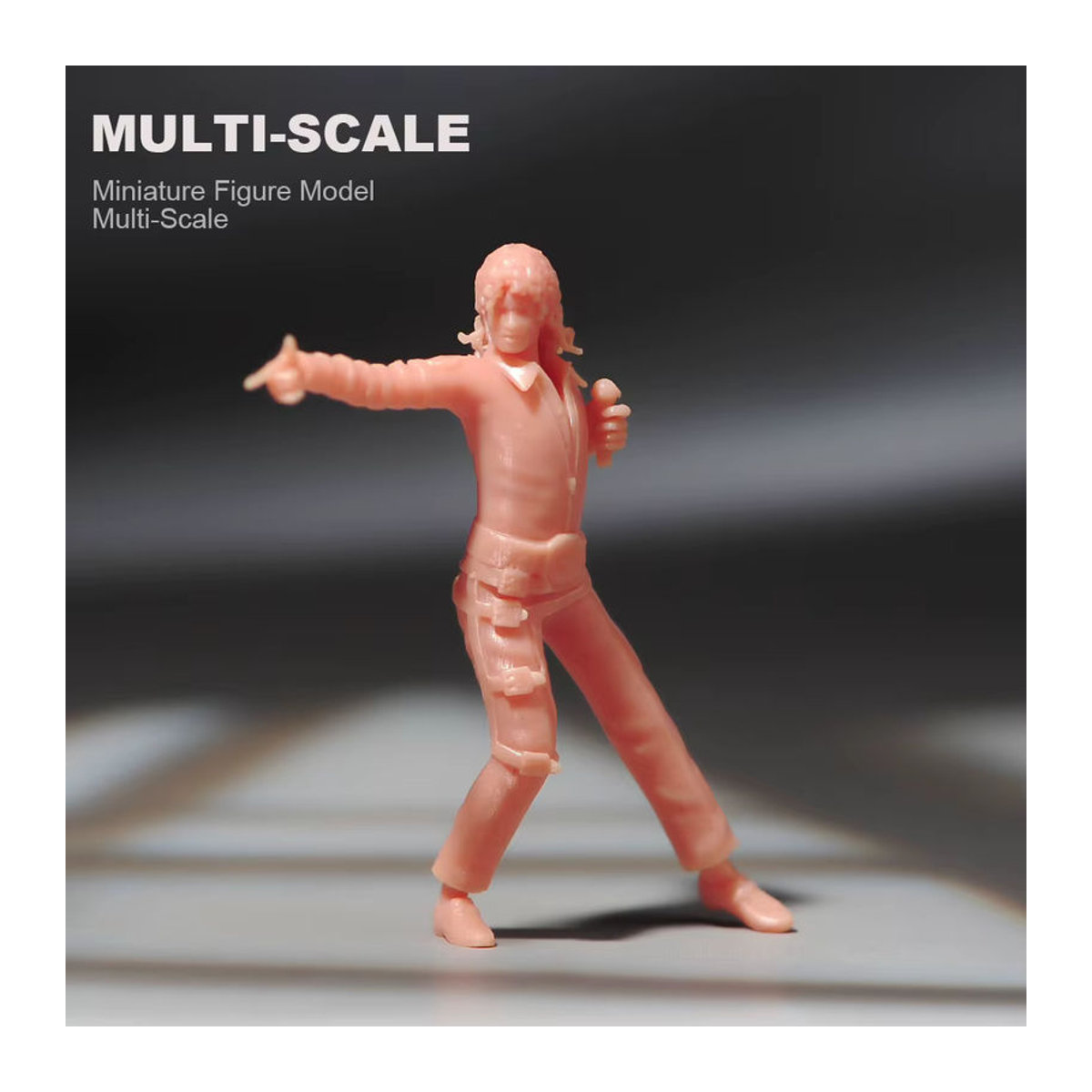 American Dance Kings Miniaturen Figur aus Kunstharz in Mehrfarbig für Modellbau und Fotografie - Bild 6