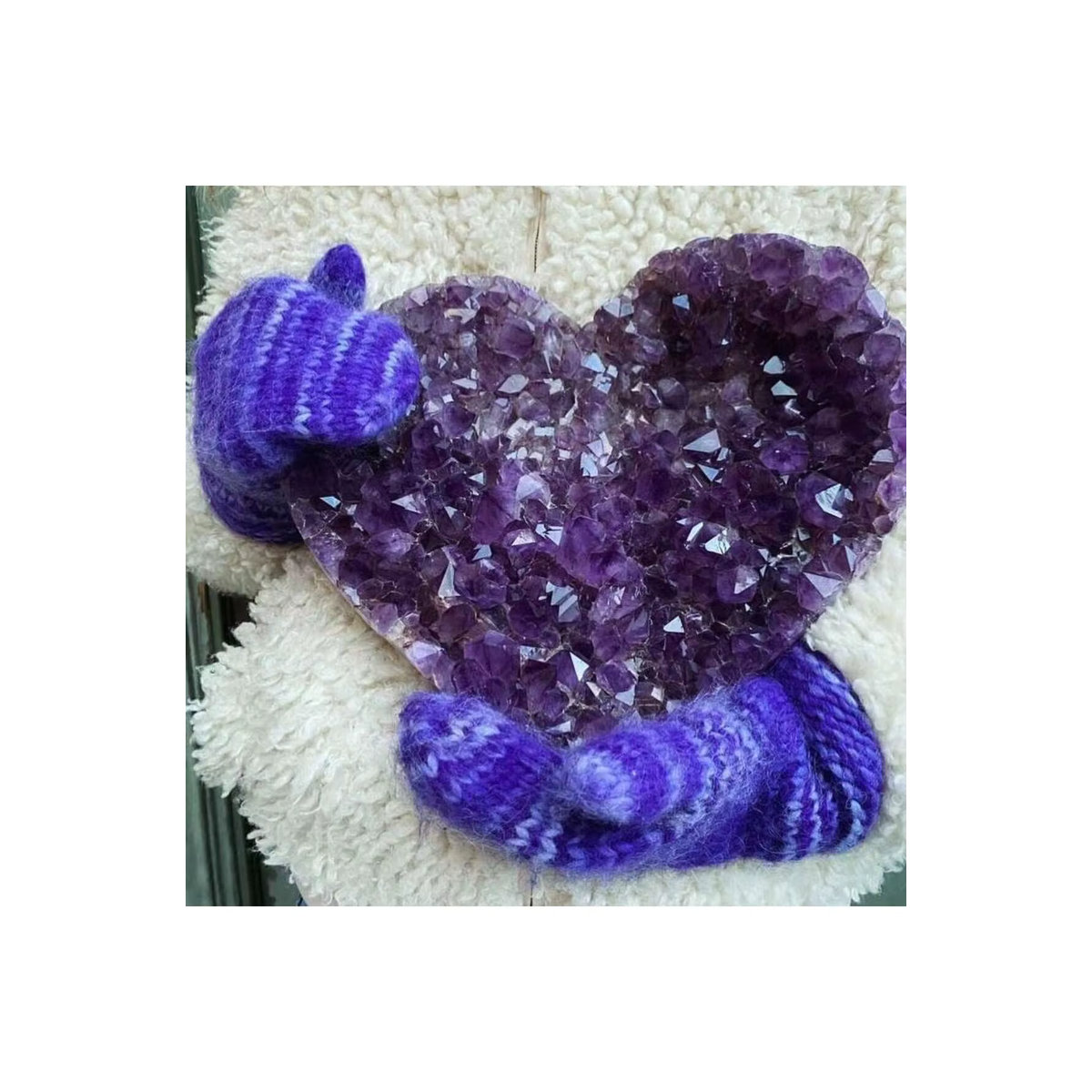 Amethyst Cluster Brasilianische Amethyst-Kristallformation - Bild 2