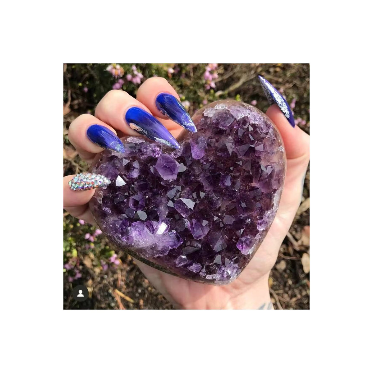 Amethyst Cluster Brasilianische Amethyst-Kristallformation - Bild 3