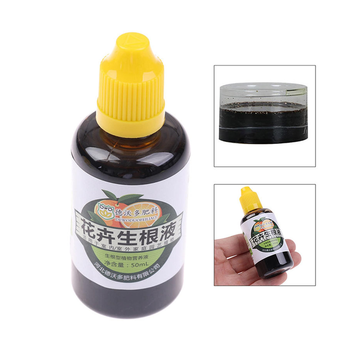 Amusedly Wurzelhormon Flüssigdünger für Pflanzen und Blumen, Bunt, 50ml - Bild 3