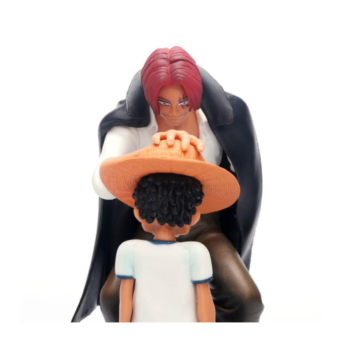 Anime Actionfigur One Piece Shanks und Luffy mit Going Merry als Sammlermodell aus Kunststoff, mehrfarbig - Bild 4