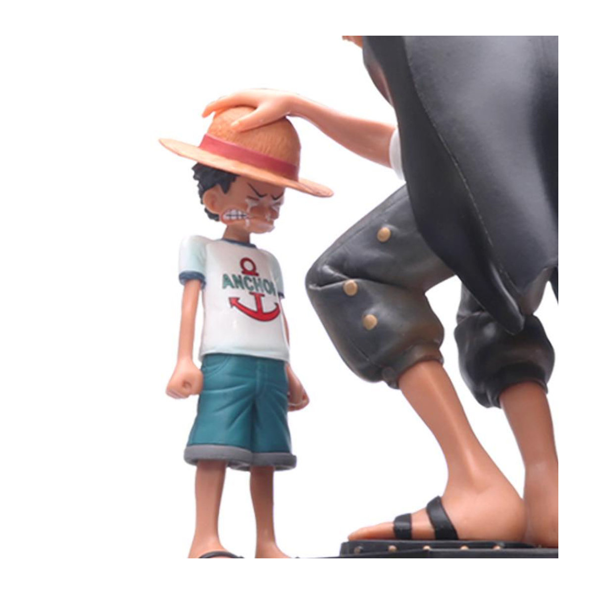 Anime Actionfigur One Piece Shanks und Luffy mit Going Merry als Sammlermodell aus Kunststoff, mehrfarbig - Bild 5