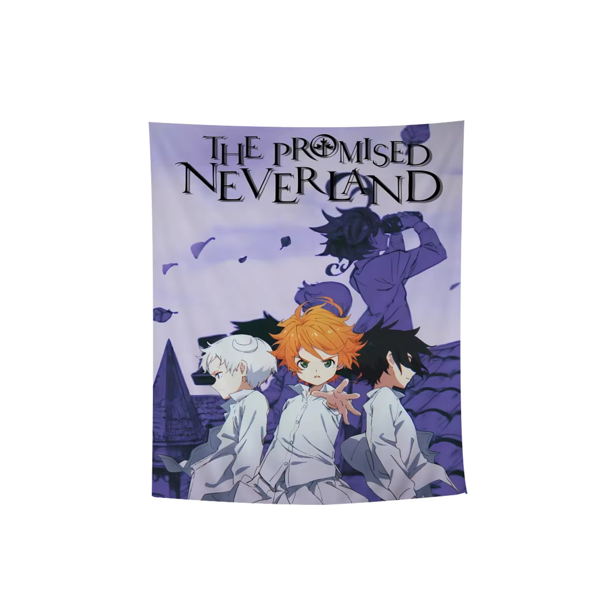 Anime Der versprochene Neverland Wandteppich im Tarot Hippie Design, Multicolor, Breite: 50 cm, Höhe: 70 cm - Bild 3
