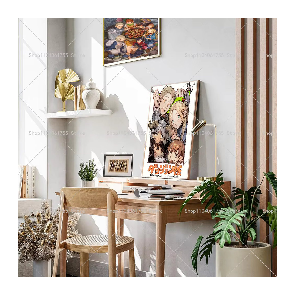 Anime Dungeon Meshi Wandposter selbstklebend wasserfest multicolor Wanddekoration für Zuhause und Bar - Bild 4
