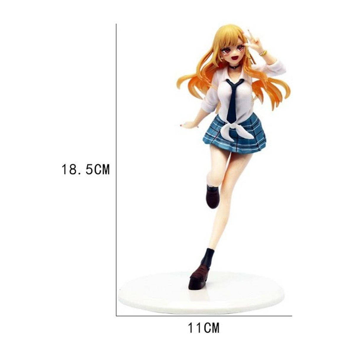 Anime Figur Marin Kitagawa My Dress-Up Darling Uniform Modell aus PVC, Multicolor, Höhe: 18 cm - Bild 1