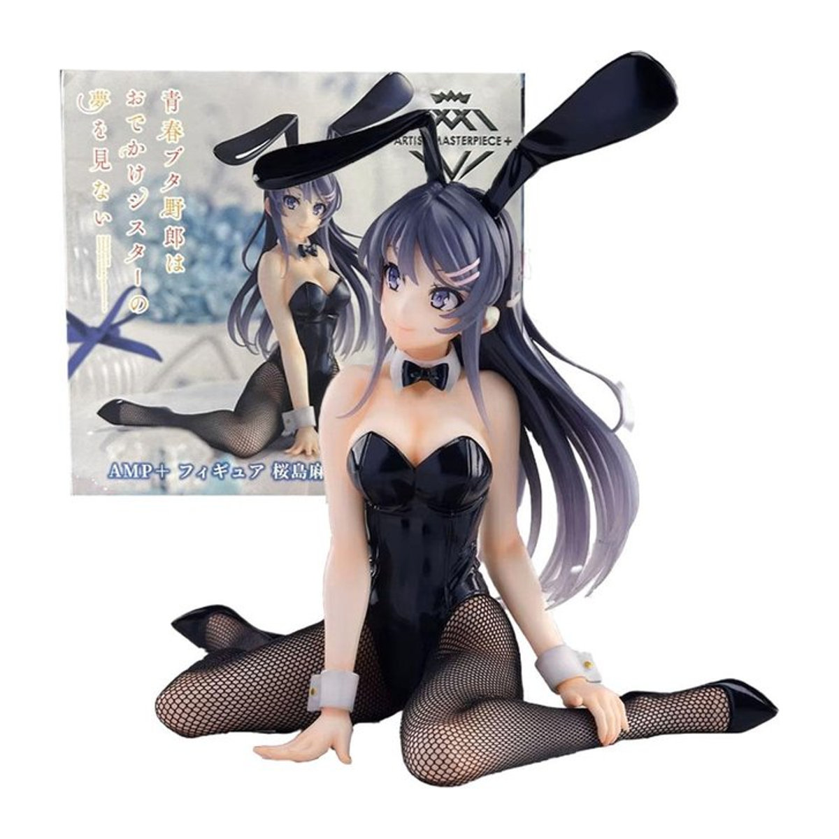 Anime-Figur Sakurajima Mai Bunny Girl aus Seishun Buta Yarou Wa Odekake Sister No Yume O Minai von Fashnics, Höhe: 11 cm, Material: PVC - Bild 1