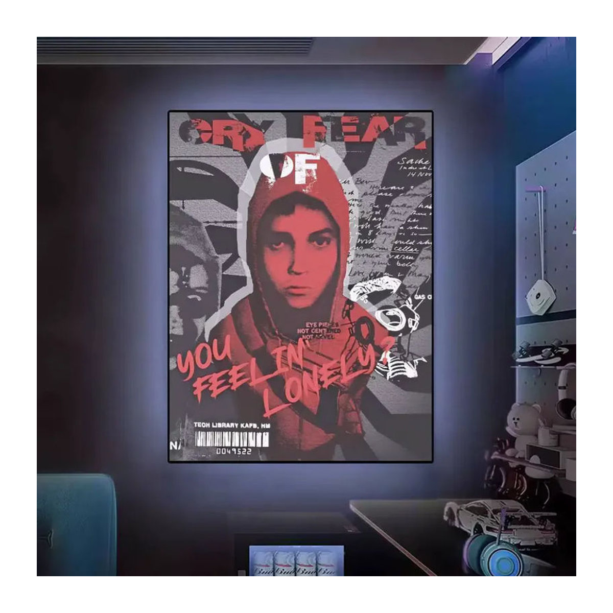 Anime-Poster Cry of Fear Simon Henriksson als Aufkleber für deine Wanddekoration, mehrfarbig, rechteckig - Bild 6