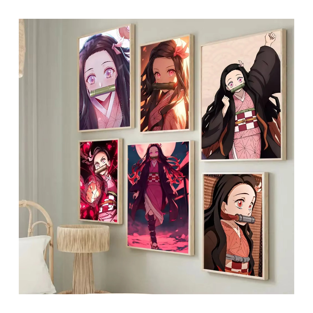 Anime Poster Kamado Nezuko aus Demon Slayer Kimetsu No Yaiba als Papierdruck für dein Zuhause - Bild 3