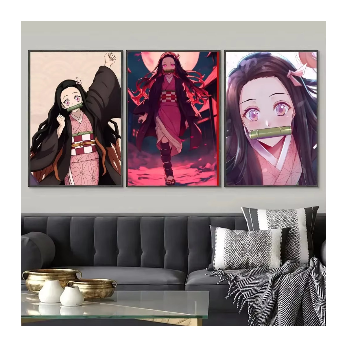 Anime Poster Kamado Nezuko aus Demon Slayer Kimetsu No Yaiba als Papierdruck für dein Zuhause - Bild 4