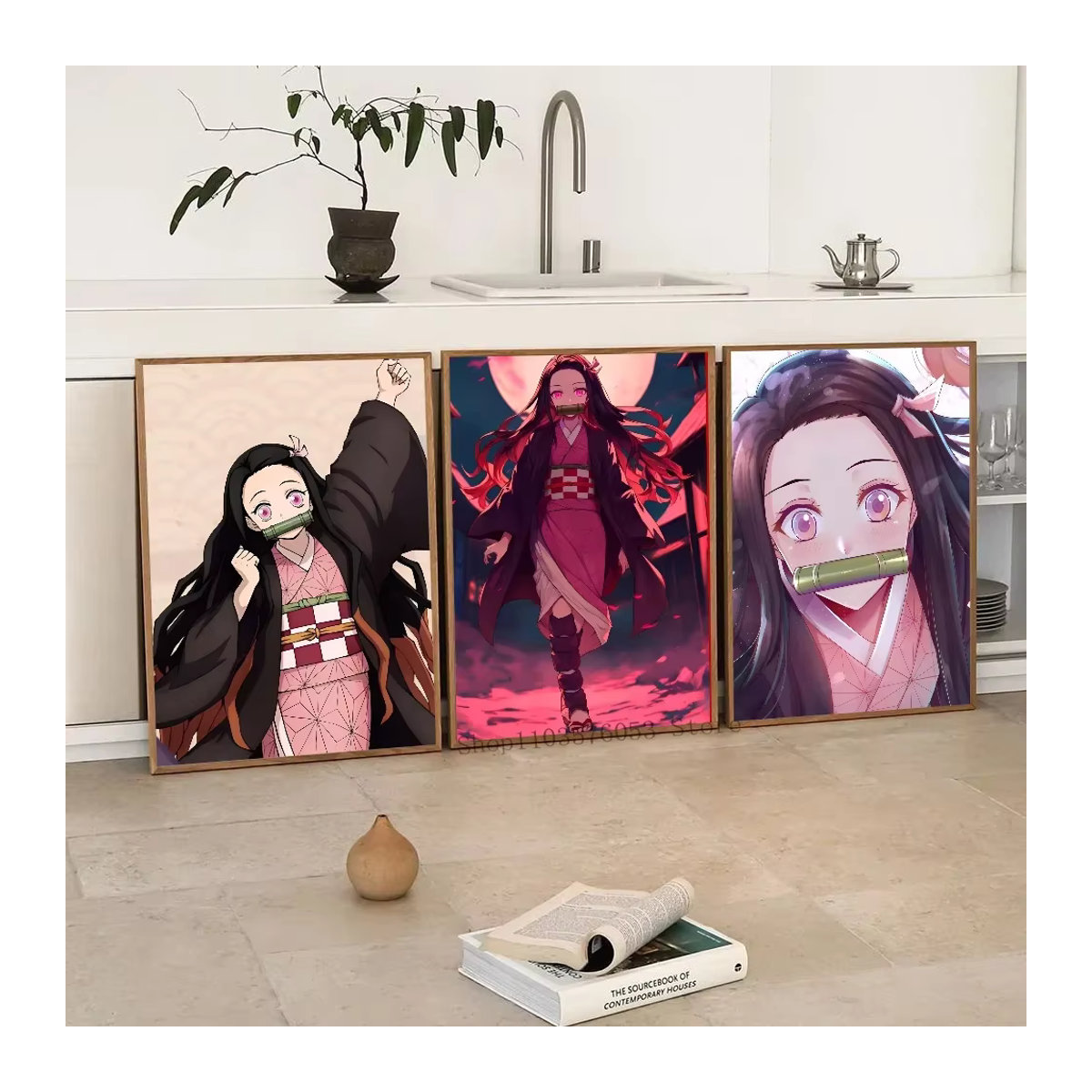Anime Poster Kamado Nezuko aus Demon Slayer Kimetsu No Yaiba als Papierdruck für dein Zuhause - Bild 5