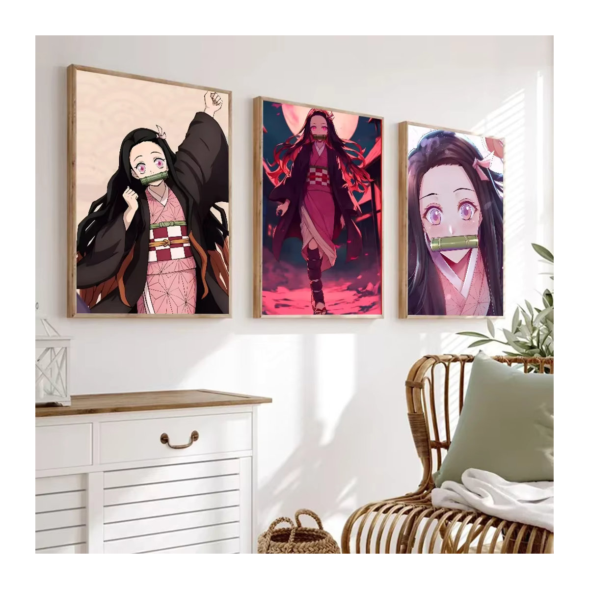 Anime Poster Kamado Nezuko aus Demon Slayer Kimetsu No Yaiba als Papierdruck für dein Zuhause - Bild 6