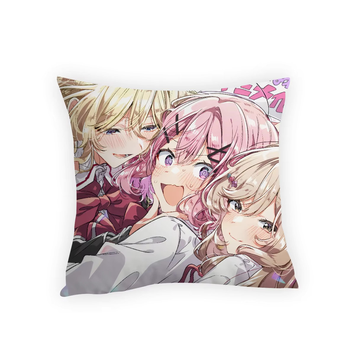 Anime WataNare Kissenbezug mit Renako, Ajisai, Sena und Mai für dein Sofa und Wohnzimmer - Bild 3