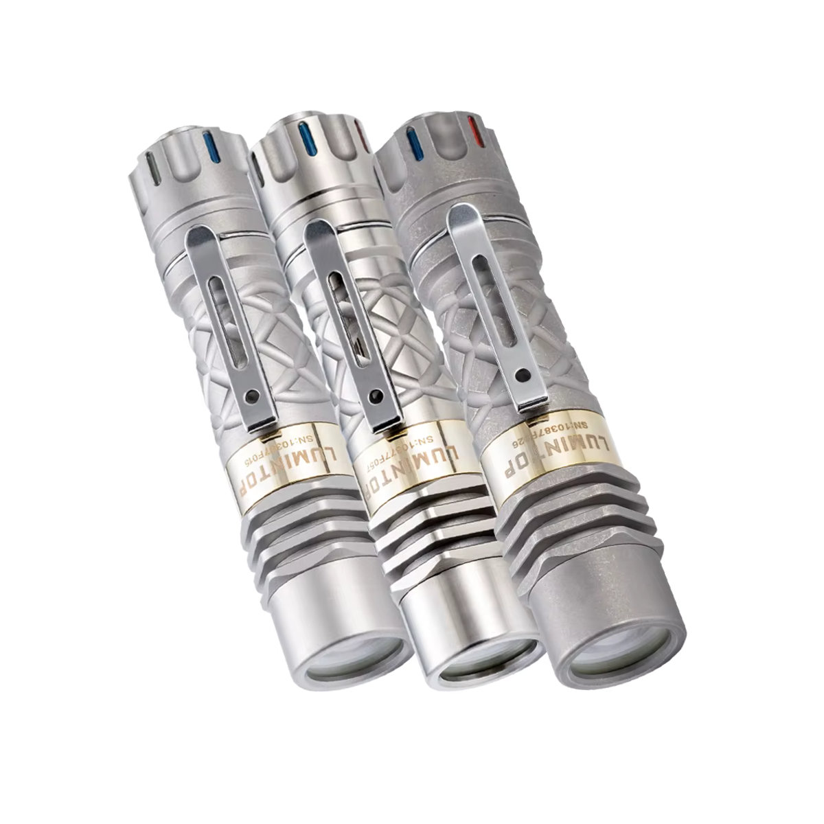 ANT MAN EDC LEP Taschenlampe mit 700m Reichweite und 300 Lumen für Outdoor und Camping, Hochleistungs-14500 Li-Ionen-Taschenlampe - Bild 7