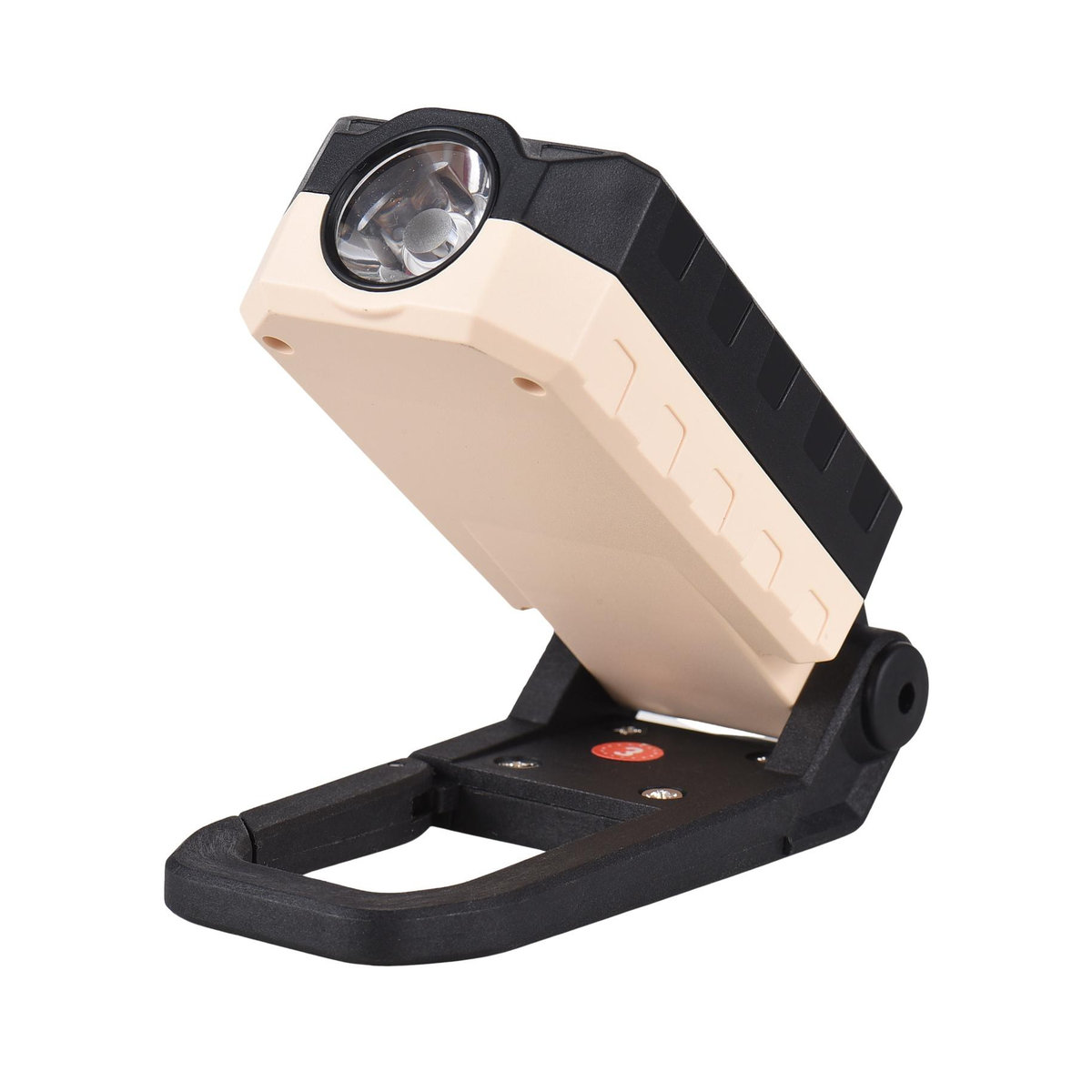 Aoresac COB-Arbeitsleuchte LED-Taschenlampe mit Magnetfuß und Aufhängehaken, USB-wiederaufladbar, 4 Modi, Schwarz/Weiß - Bild 7