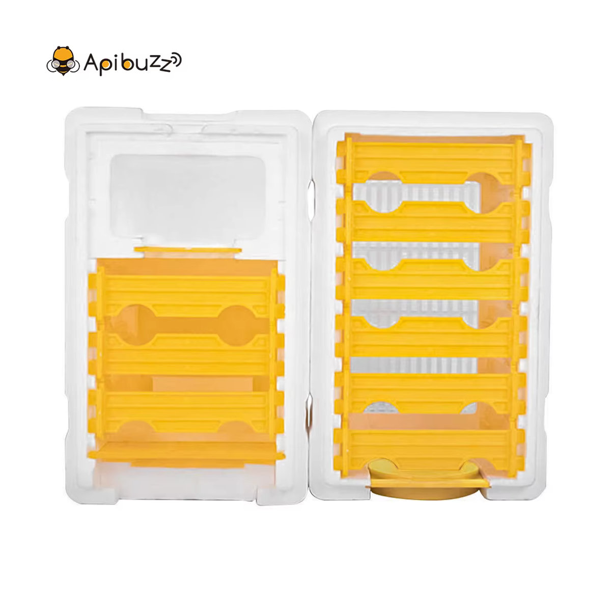 Apibuzz Starter Bienenstock doppelschichtige EPS-Mini-Anpaarungsbox aus Polystyrol für Imkerei-Anfänger - Bild 2
