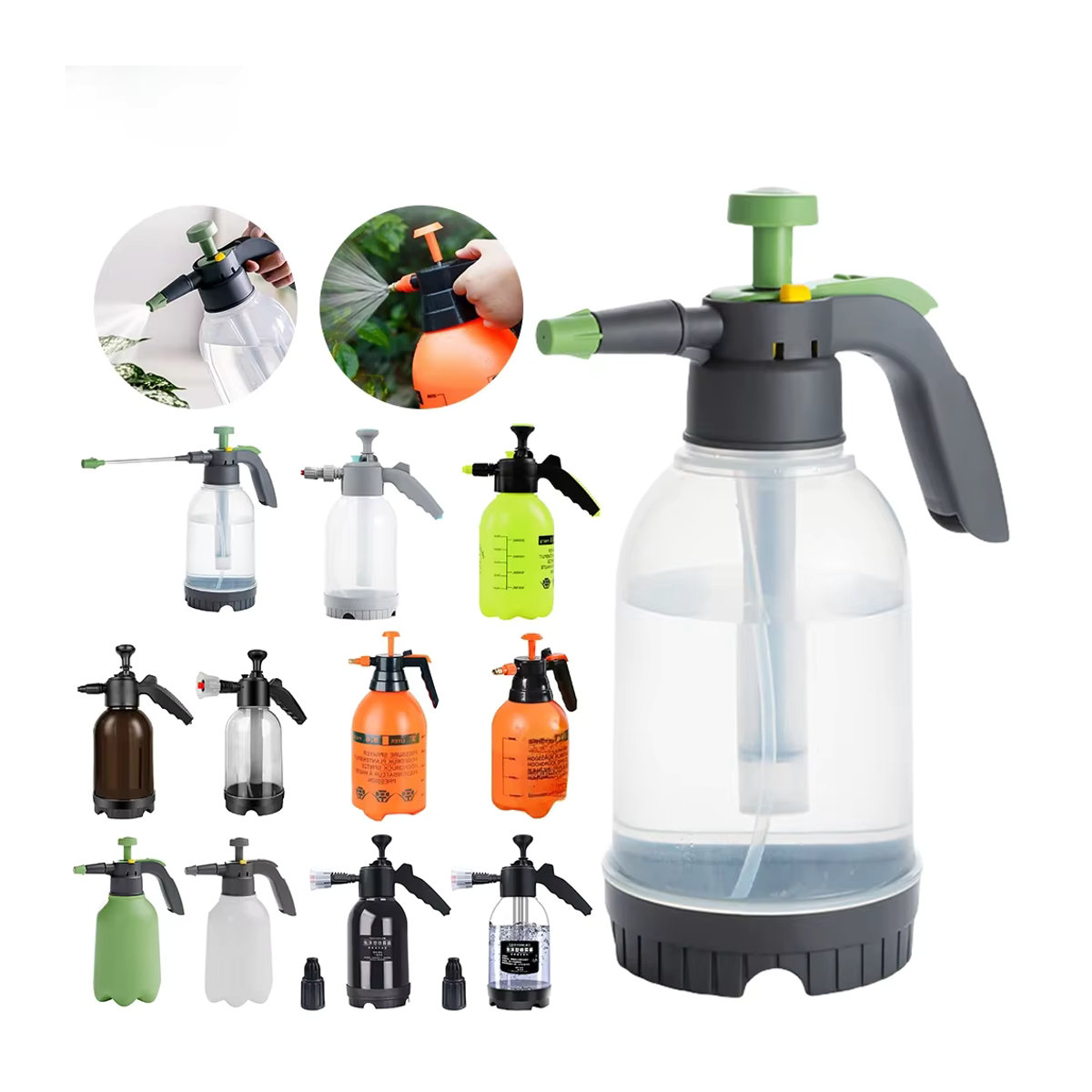 APWIKOGER Handpumpe Sprühgerät für Wasser und Pflanzen mit 2l oder 3l Fassungsvermögen - Bild 7