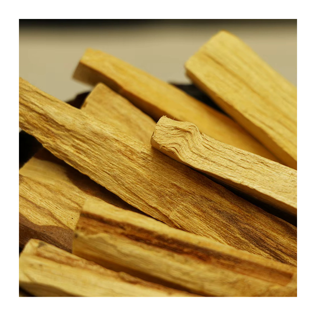 APWIKOGER Palo Santo natürliche Räucherstäbchen aus Holz, beige, 4 Stück - Bild 3