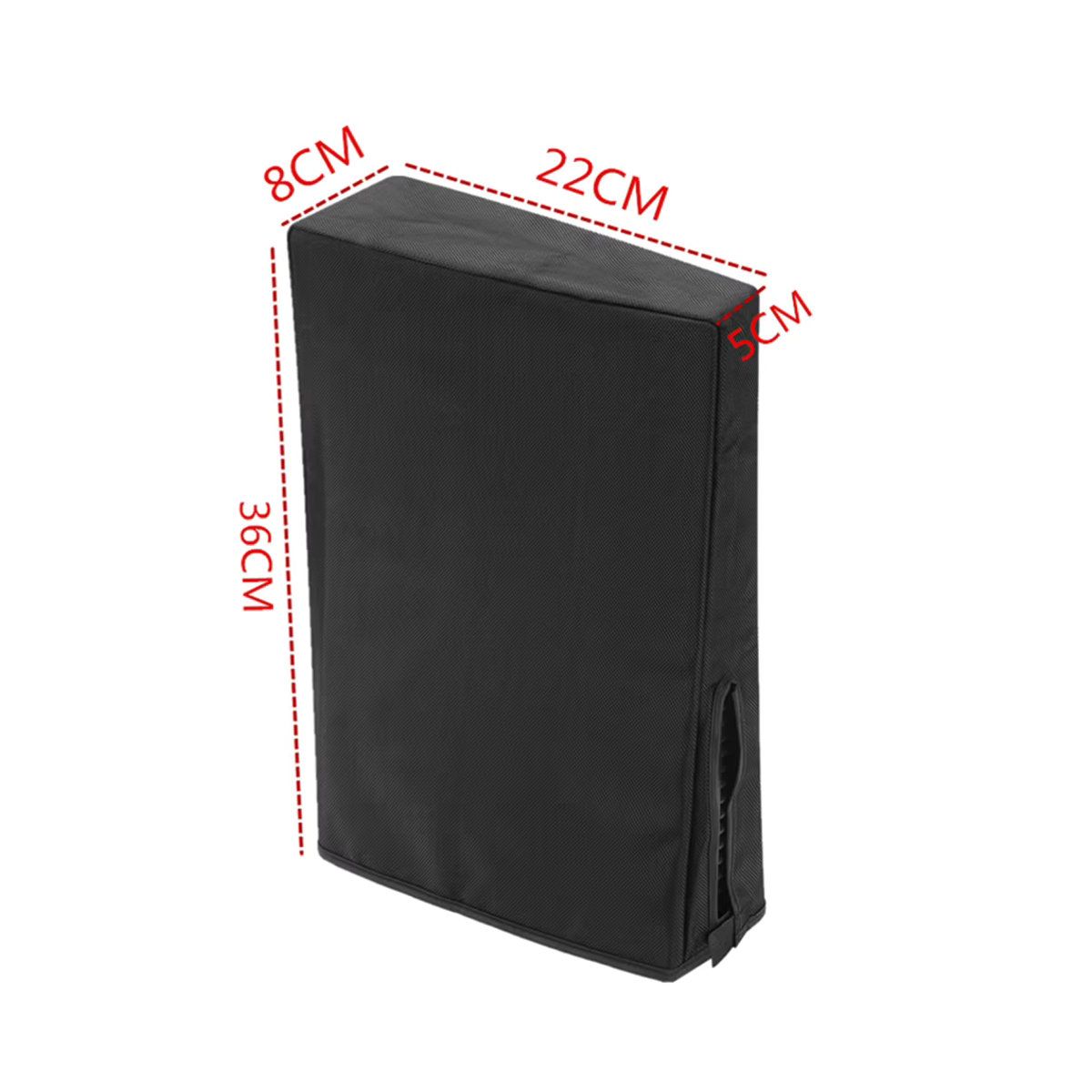 APWIKOGER Staubschutzhülle für PlayStation 5 PS5 Slim, waschbare Anti-Kratz-Schutzhülle in Grau - Bild 5