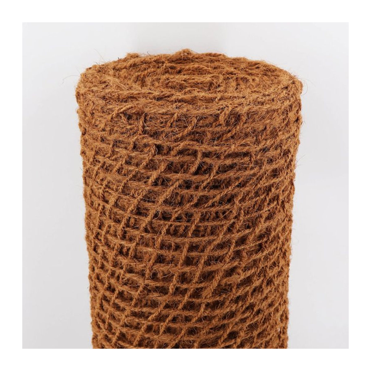 Aquagart Böschungsmatte aus Kokosfaser in Braun, 140m Länge, Breite: 1m, 450g/m² - Bild 2