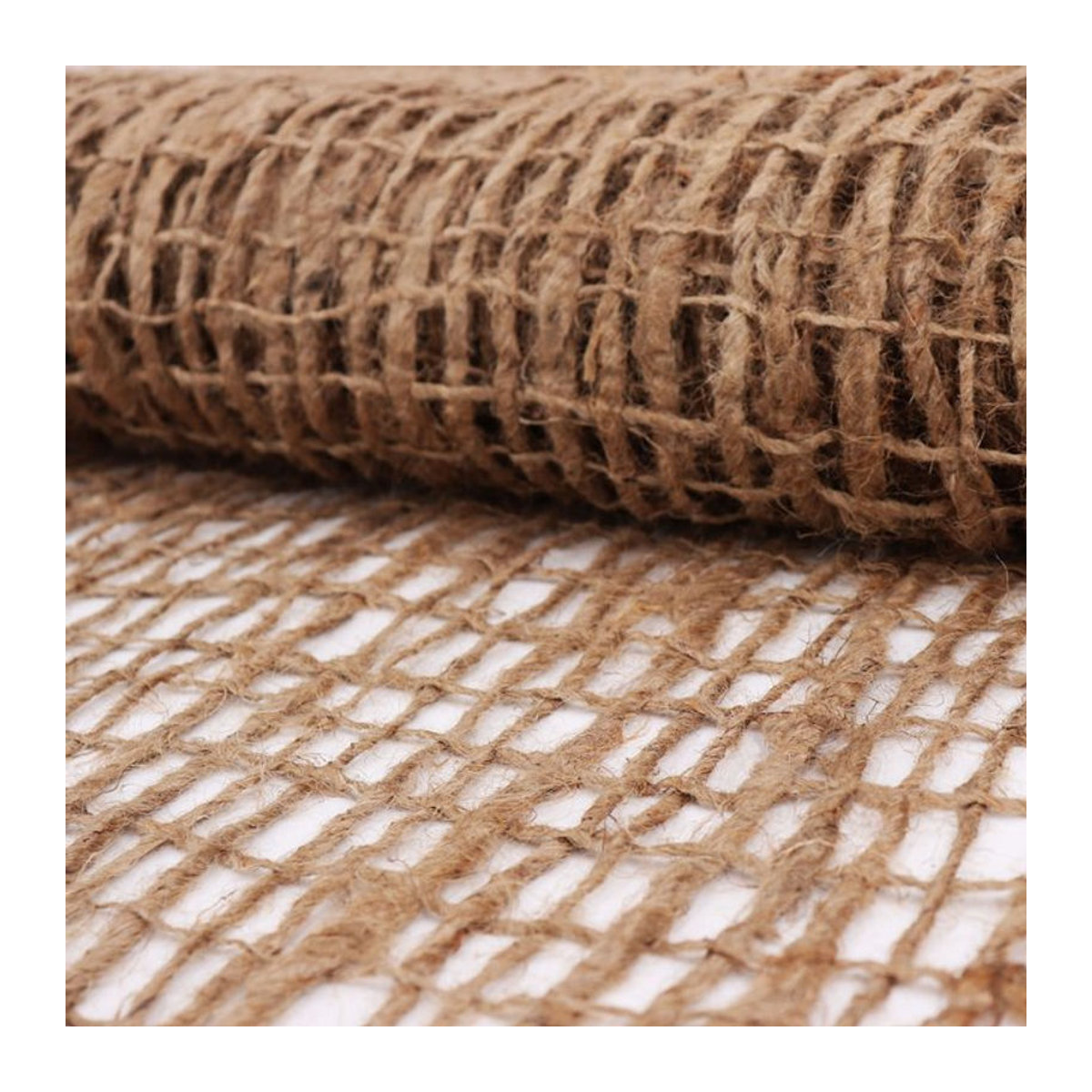 Aquagart Böschungsmatte Ufermatte aus Jutegewebe für die Teichfolie, Breite: 1,20 m, Länge: 95 m, Farbe: Schwarz/Braun - Bild 2