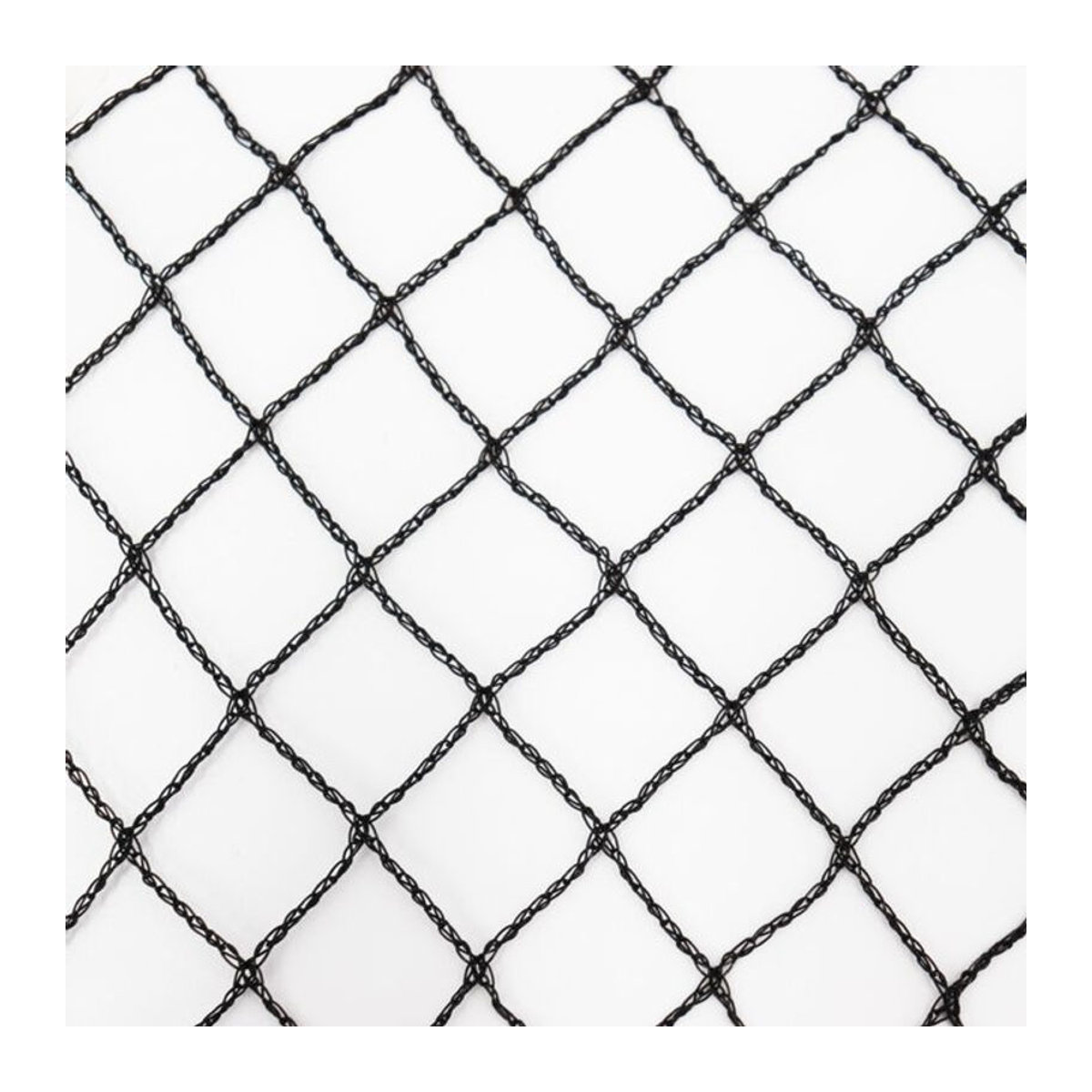 Aquagart Teichnetz Schwarz aus Kunststoff B: 10 m, H: 7 m als Fischteichnetz, Laubnetz und Vogelschutznetz - Bild 1