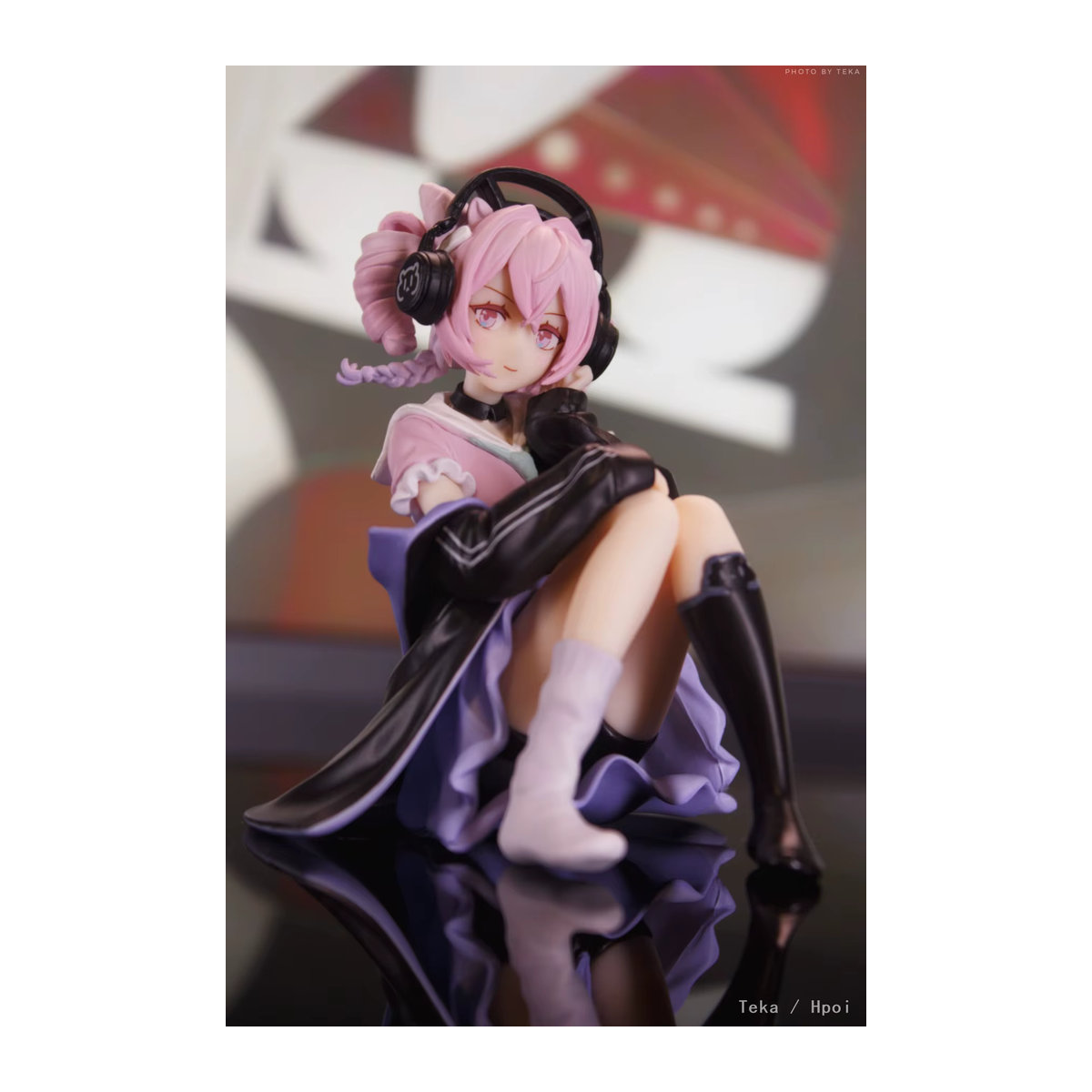 Arknights Anime Figur Mädchen aus Kunststoff in Mehrfarbig als dekorative Sammelfigur und Schreibtischdekoration - Bild 5