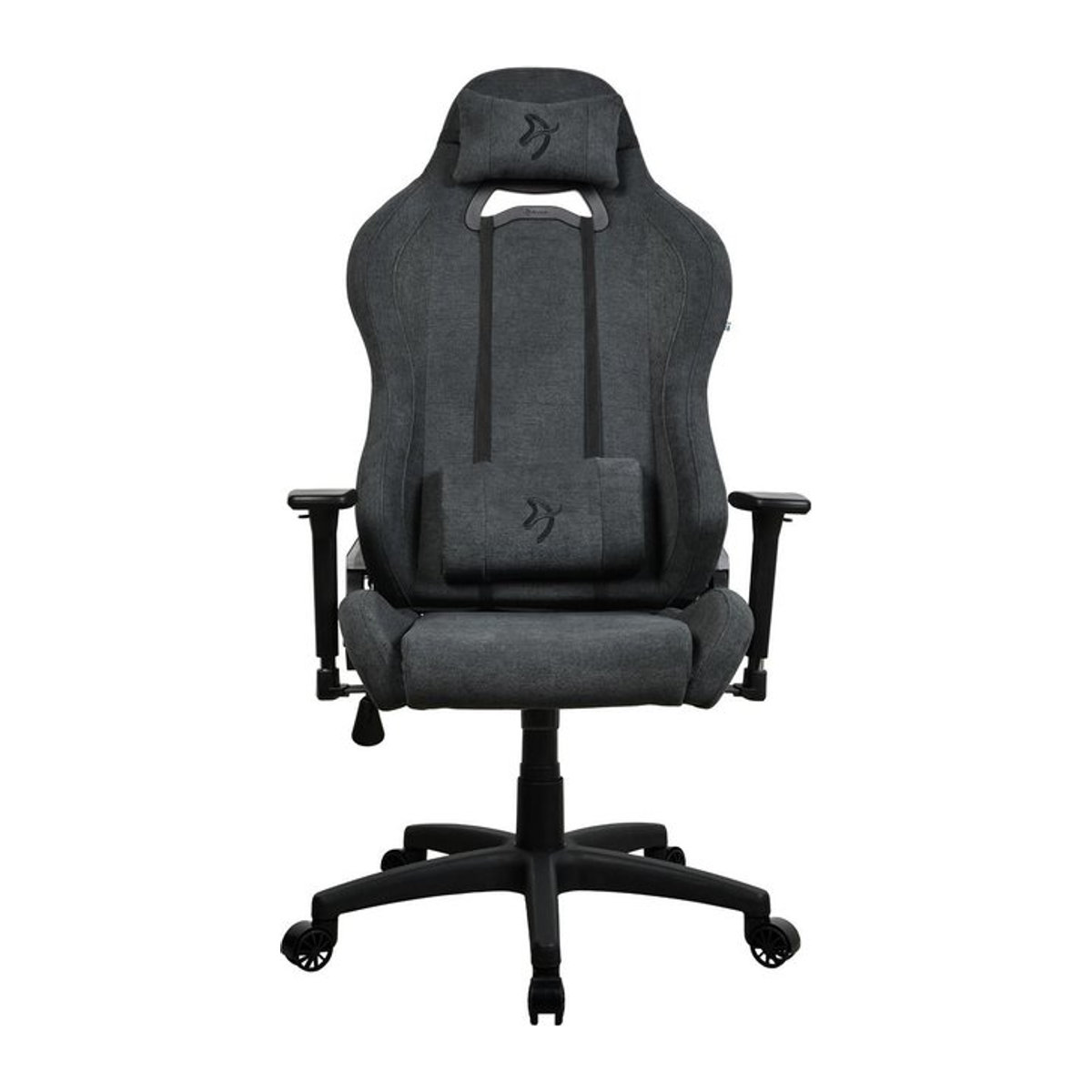 Arozzi Torretta Soft Fabric Gaming-Stuhl in Dark Grey - Bild 1