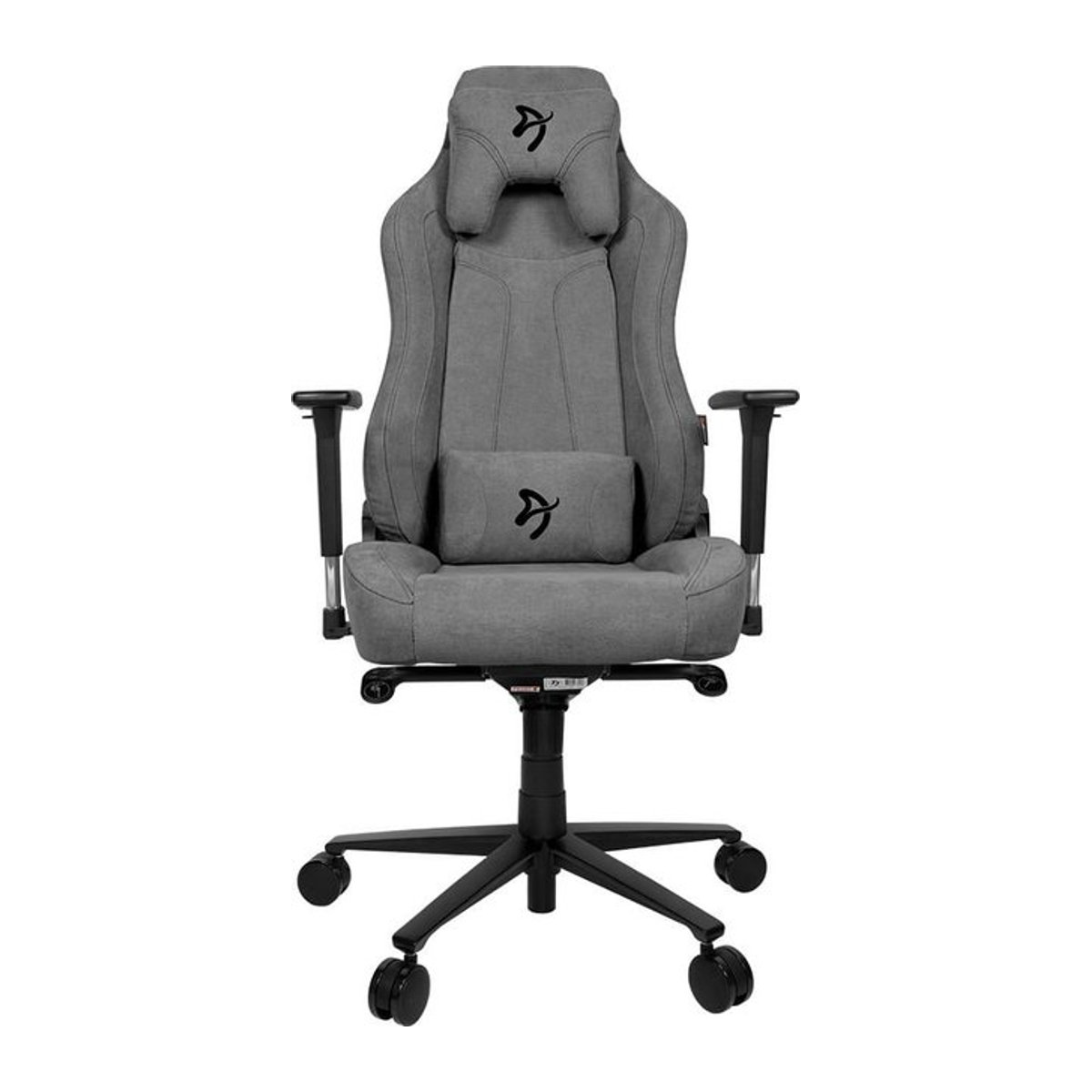 Arozzi Vernazza Soft Fabric Gaming-Stuhl in Grau - Bild 1