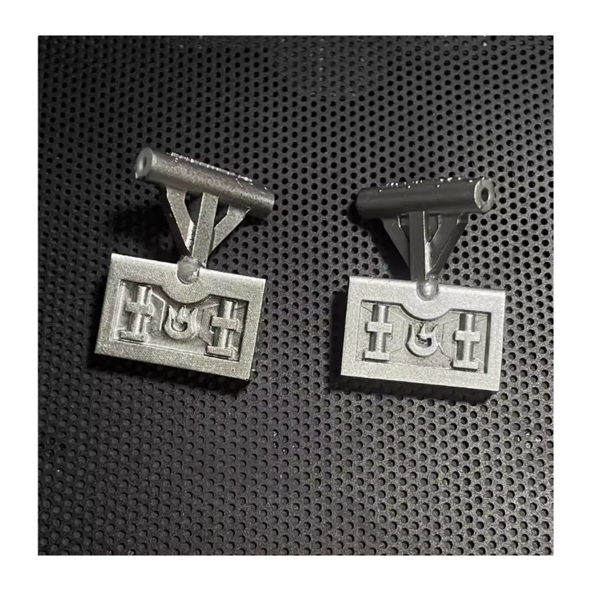 ART CROWN MODEL Miniatur Lowrider Jump Car Modifikation Garage Zubehör in Silber aus Metall für 1:64 Maßstab - Bild 5