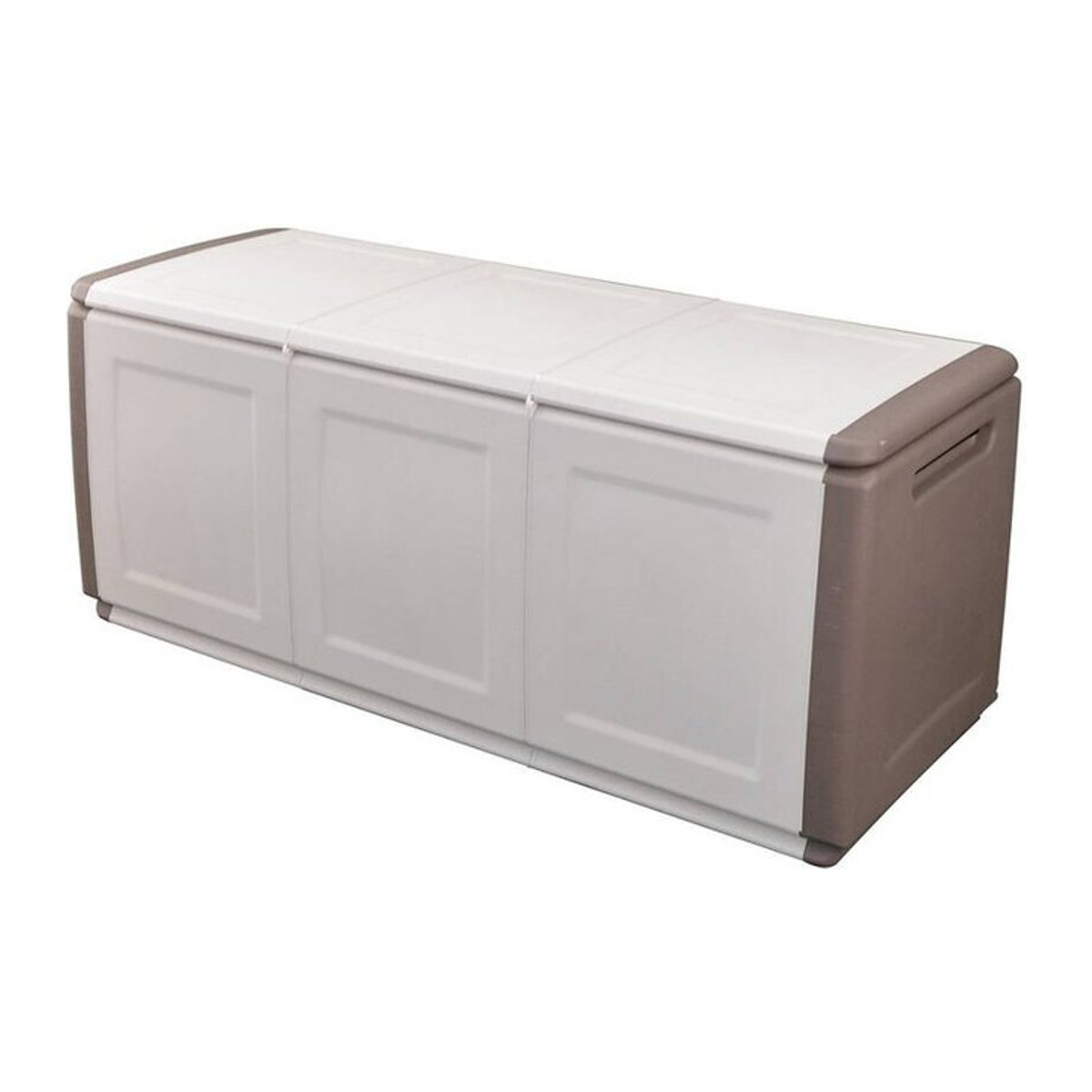 Artplast Multibox Cubo Aufbewahrungsbox aus Kunststoff in Braun und Beige, B/H/L: 53 x 57 x 138 cm - Bild 1
