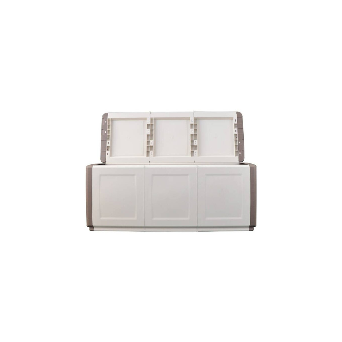Artplast Multibox Cubo Aufbewahrungsbox aus Kunststoff in Braun und Beige, B/H/L: 53 x 57 x 138 cm - Bild 2