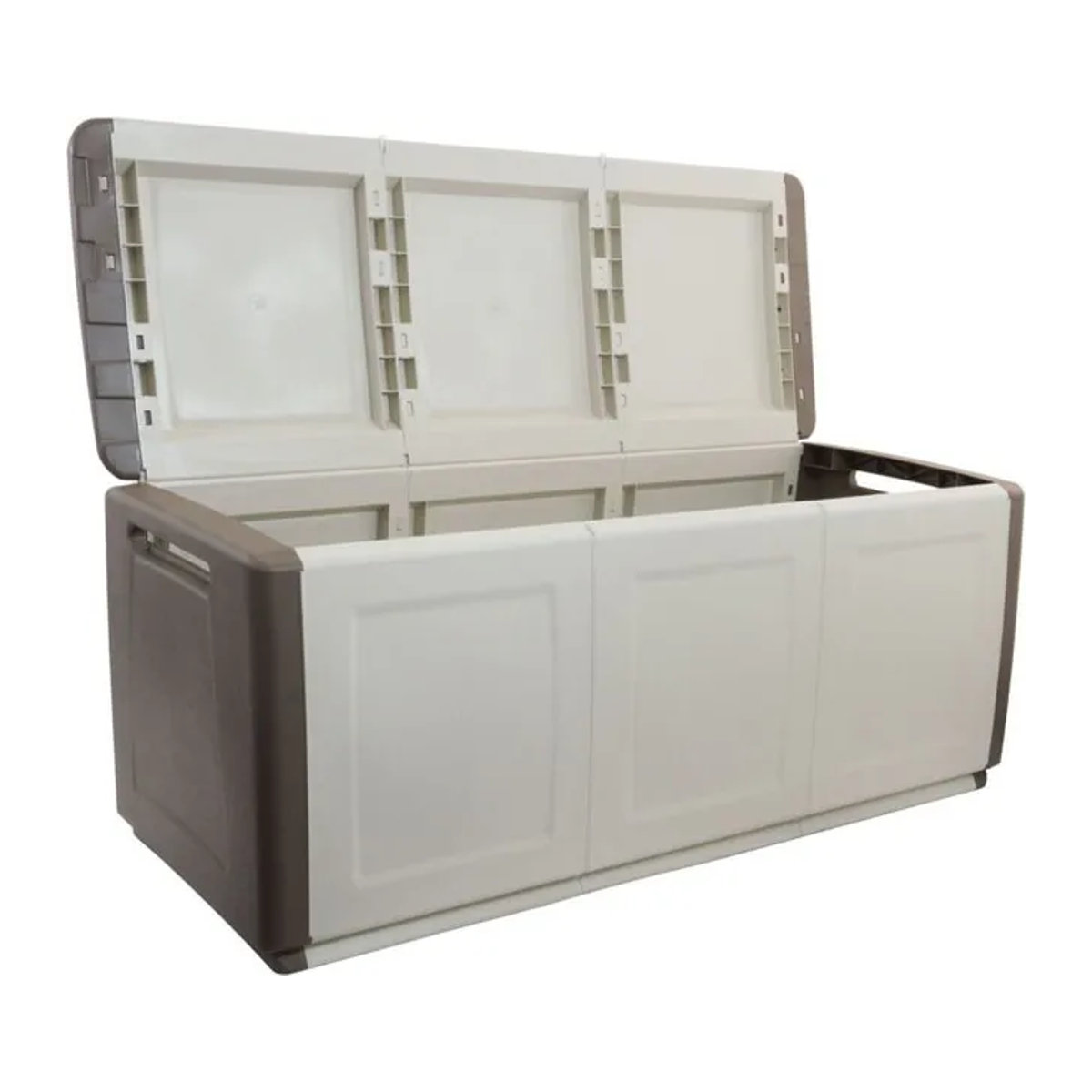Artplast Multibox Cubo Aufbewahrungsbox aus Kunststoff in Braun und Beige, B/H/L: 53 x 57 x 138 cm - Bild 3