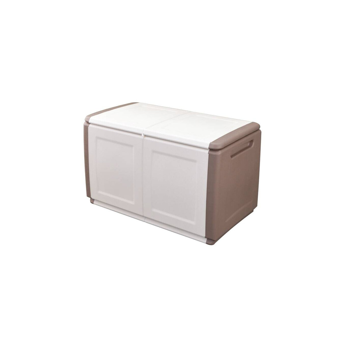 Artplast Multibox Cubo Aufbewahrungsbox Braun und Beige B/H/L: 53 x 57 x 96 cm - Bild 2