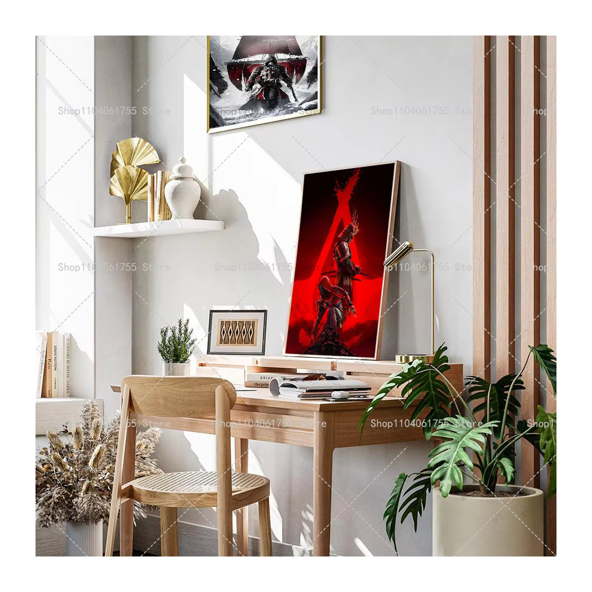 Assassin's Creed Spiel Poster Selbstklebender Wasserdichter Wandaufkleber aus Papier für dein Zimmer oder deine Bar - Bild 4