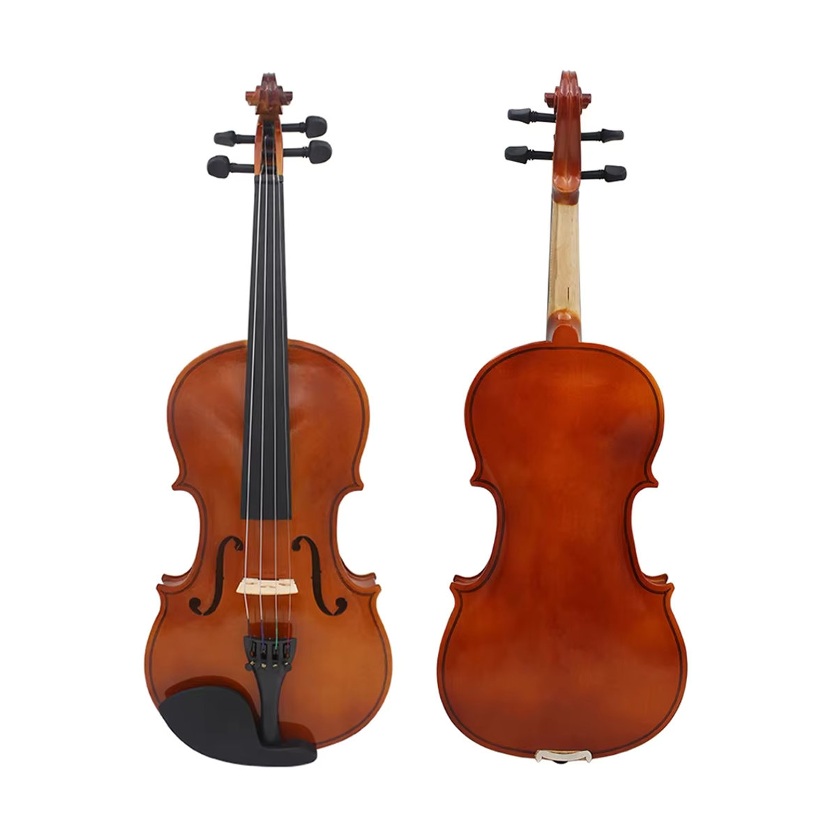 Astonvilla Akustik-Violine in Braun – Professionelle Solo-Geige für Anfänger, Kinder und Erwachsene - Bild 2