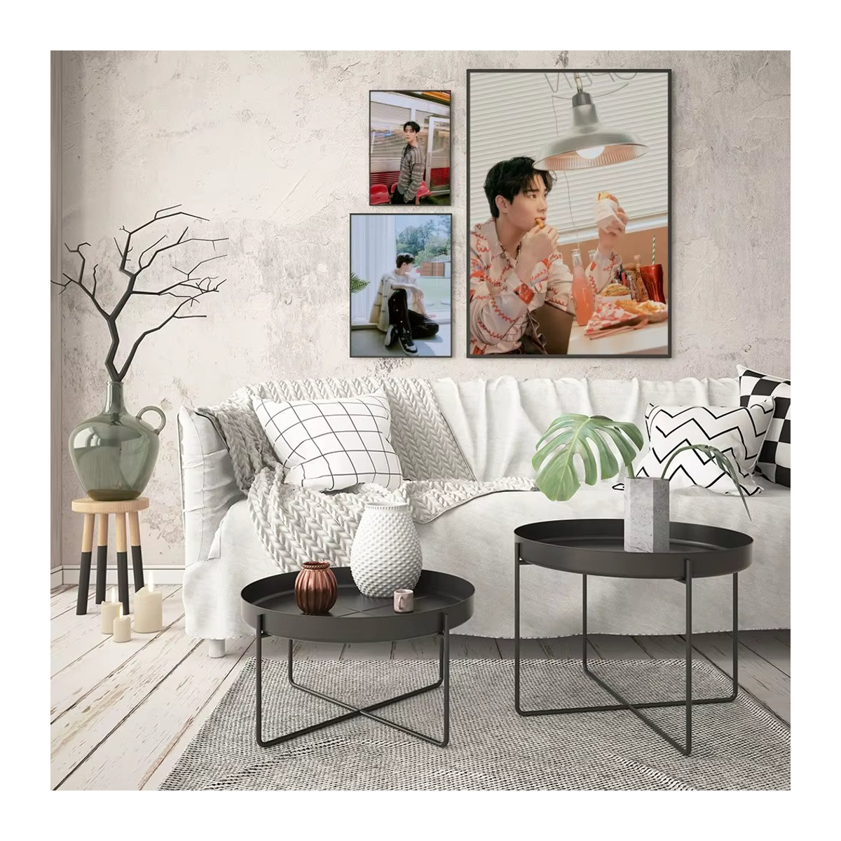 ASTRO Moon Bin Kpop Poster Vintage Wandbild aus Papier in Mehrfarbig - Bild 2