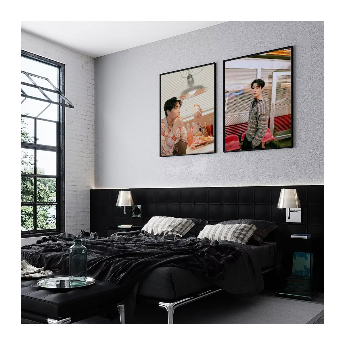 ASTRO Moon Bin Kpop Poster Vintage Wandbild aus Papier in Mehrfarbig - Bild 3