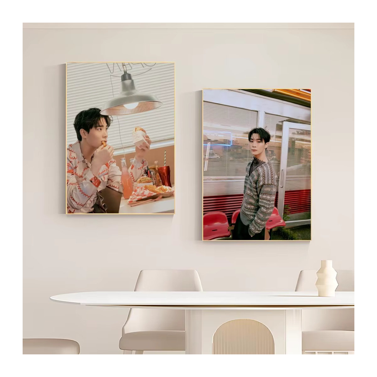 ASTRO Moon Bin Kpop Poster Vintage Wandbild aus Papier in Mehrfarbig - Bild 6