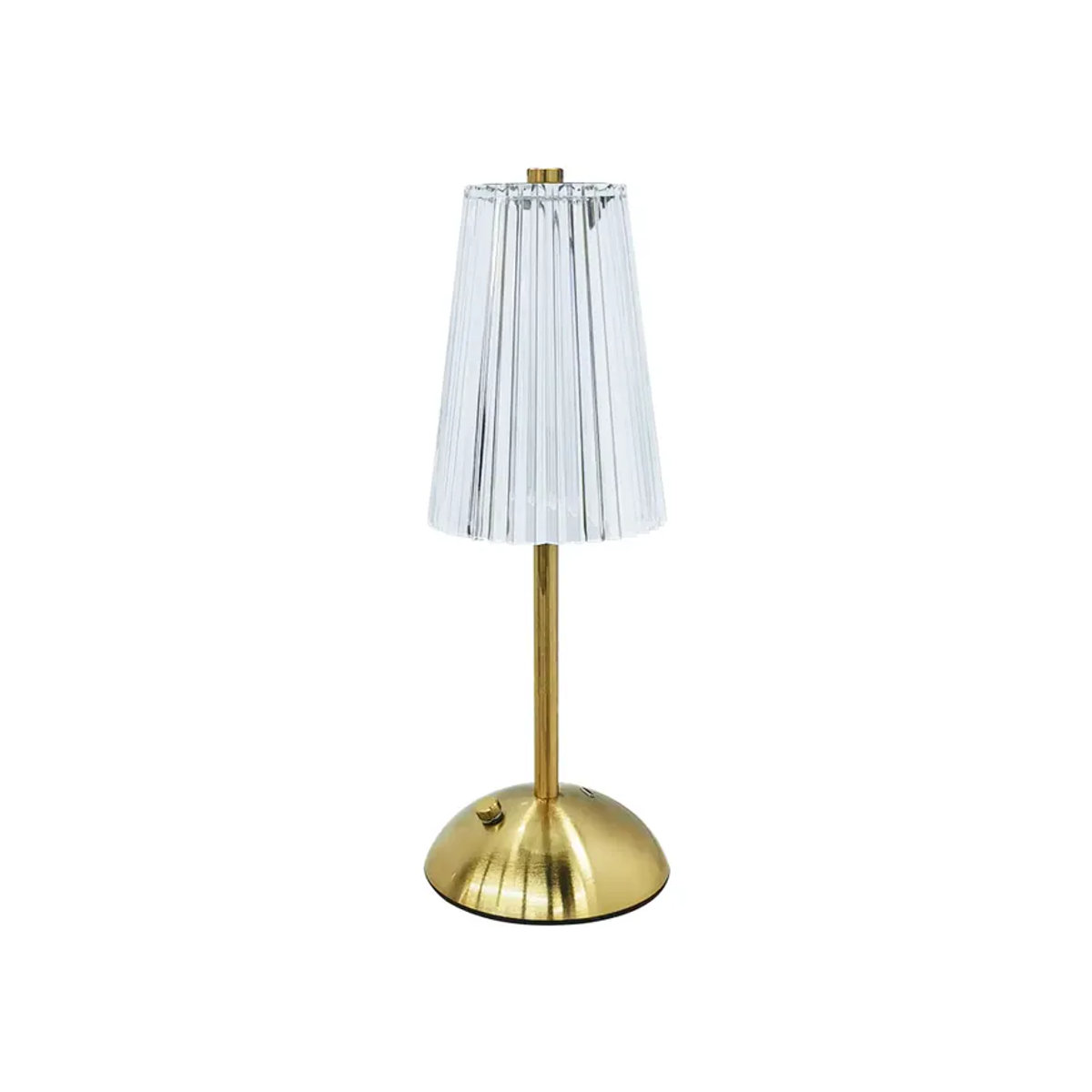 ATcomm Moderne LED Kristall Tischlampe aus Acryl mit Touch-Dimmung und USB-Ladefunktion - Bild 7