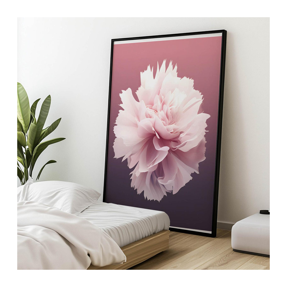 Ätherische Schönheit Wandbild von iKable mit schwarzem Aluminiumrahmen und mattem Papier, B/H: 40 x 50 cm - Bild 3