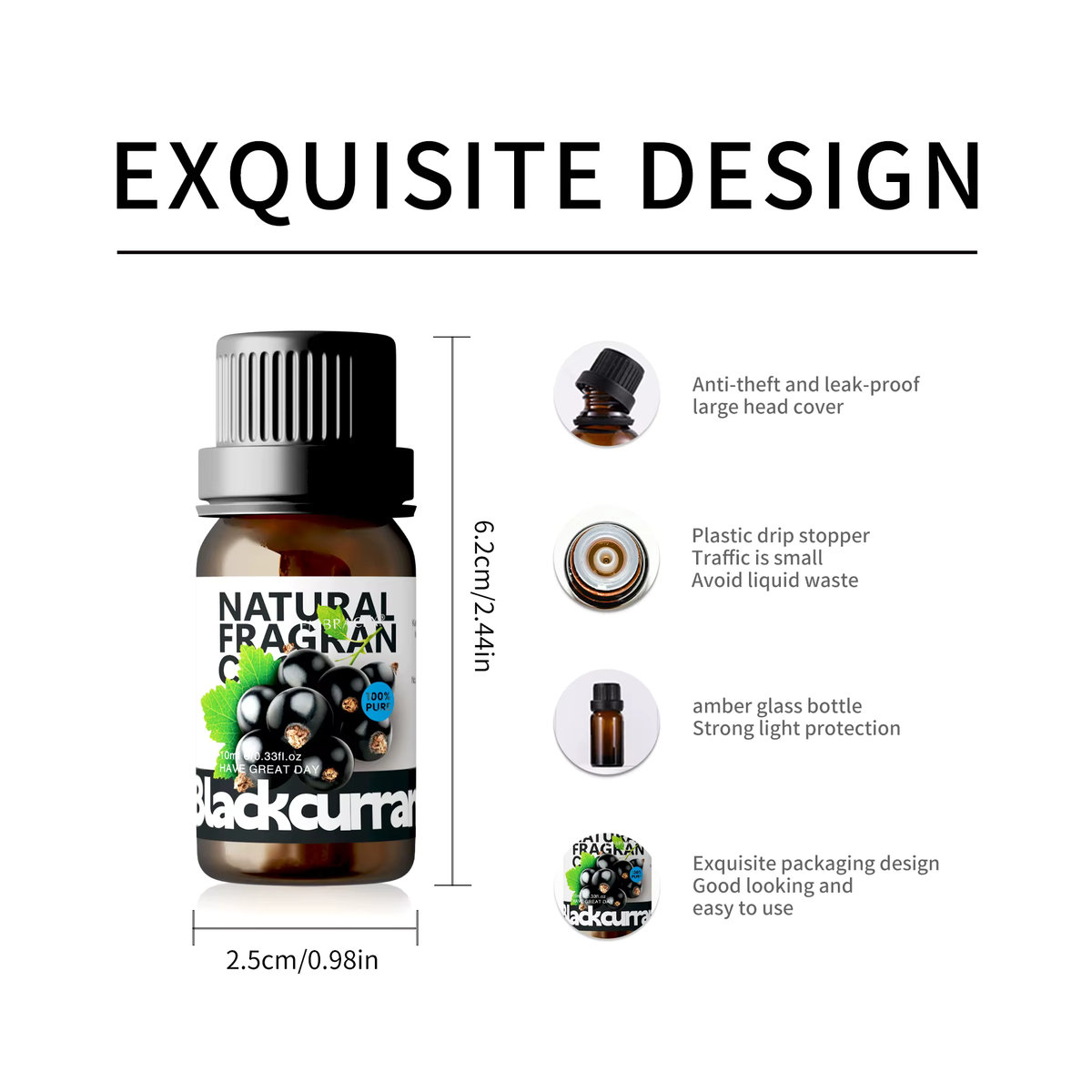 Ätherisches Öl Schwarze Johannisbeere von EMBRACEX, 10 ml, Fruchtig - Bild 2