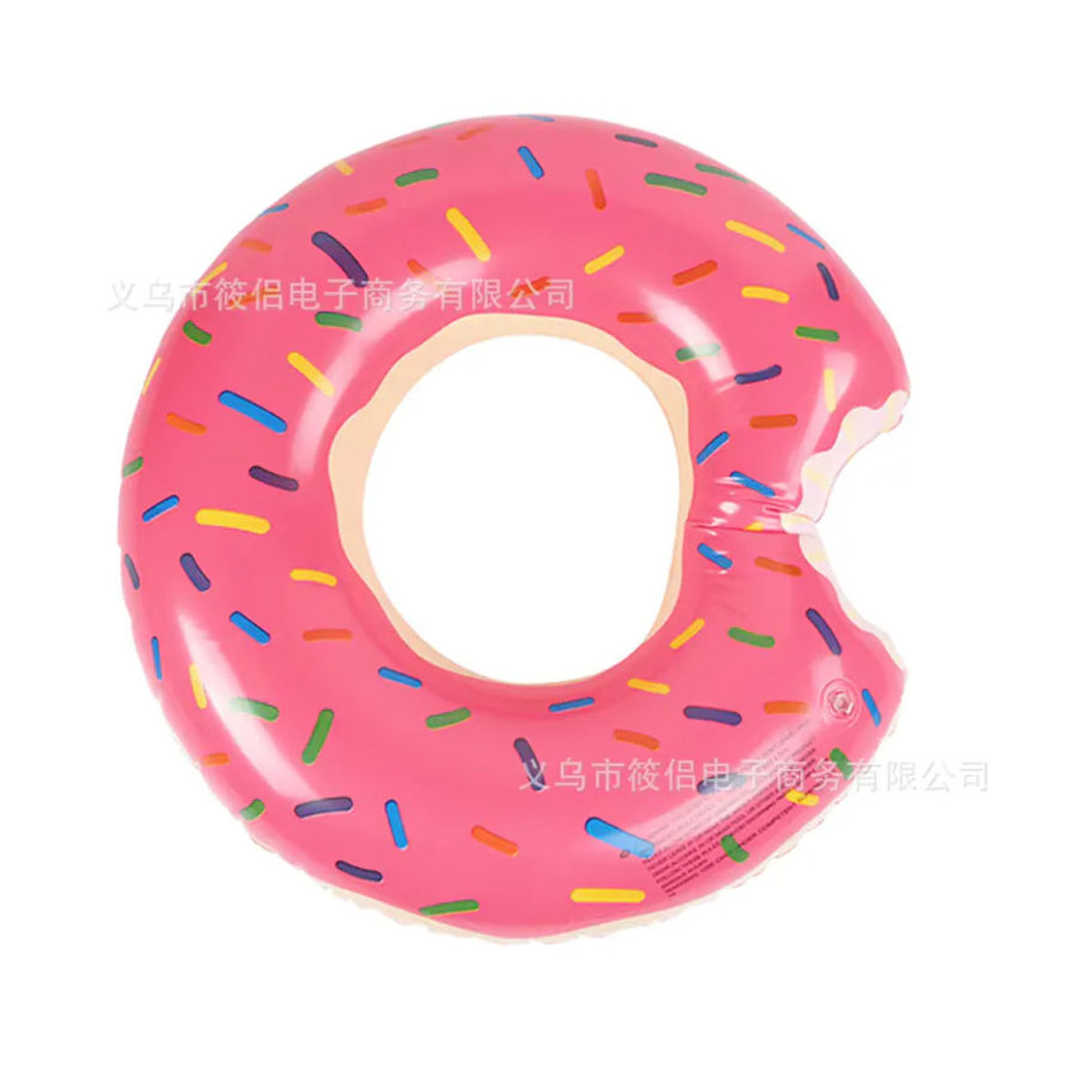 Aufblasbarer Donut-Schwimmring für Erwachsene aus PVC in Zufallsfarbe für Pool und Strand - Bild 4