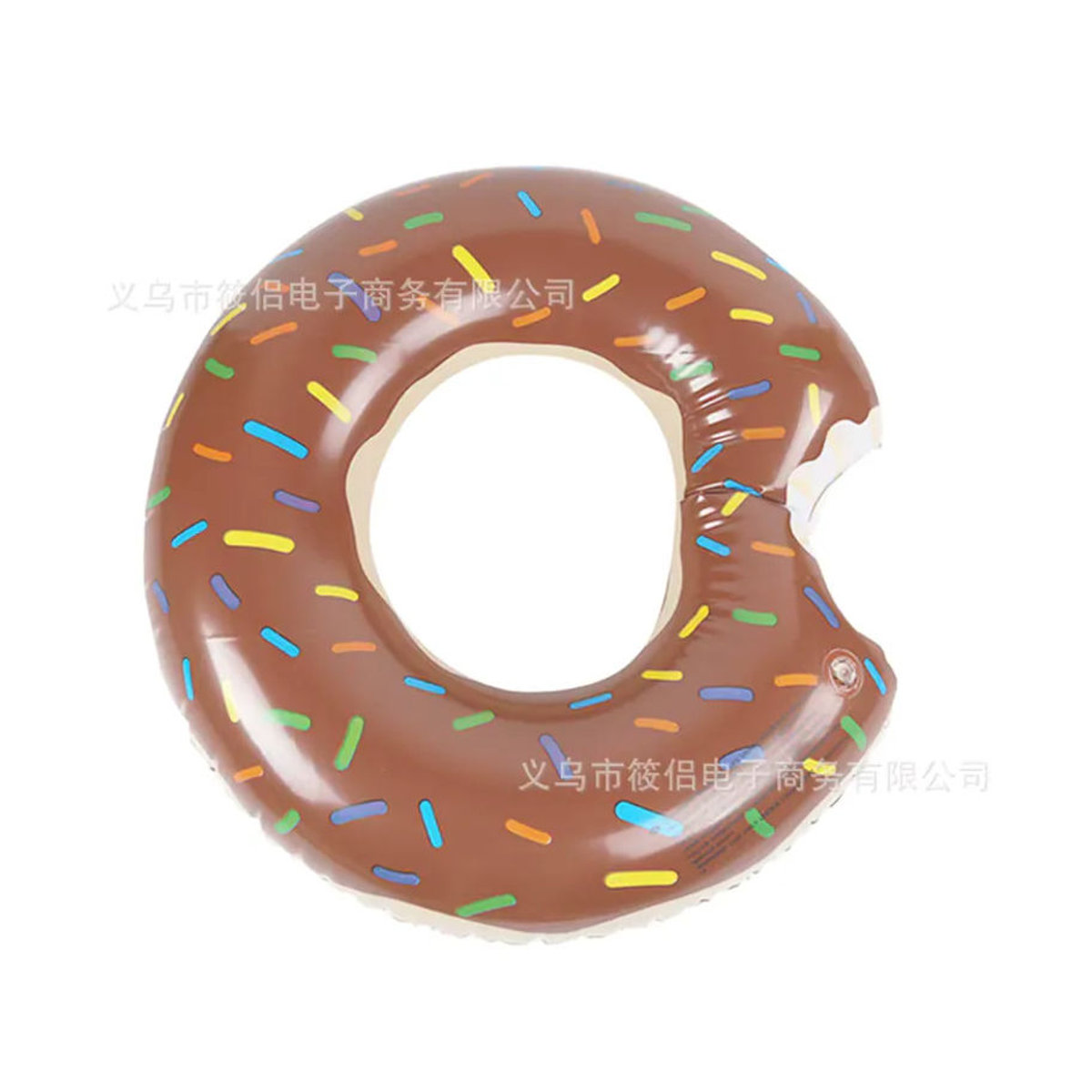 Aufblasbarer Donut-Schwimmring für Erwachsene aus PVC in Zufallsfarbe für Pool und Strand - Bild 5
