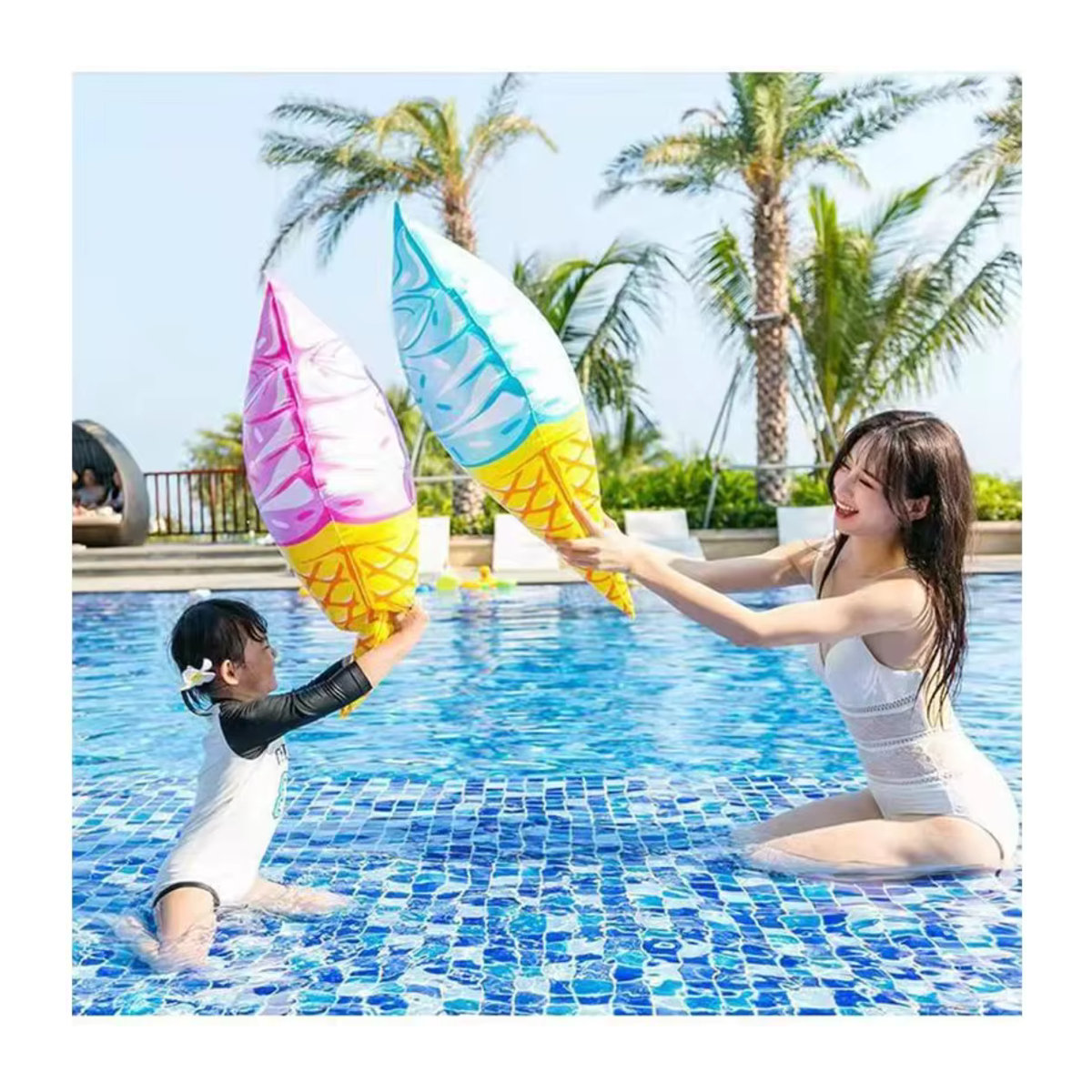 Aufblasbares Eis-Spielzeug aus PVC für Pool und Strand als Sommer-Partyrequisite - Bild 2
