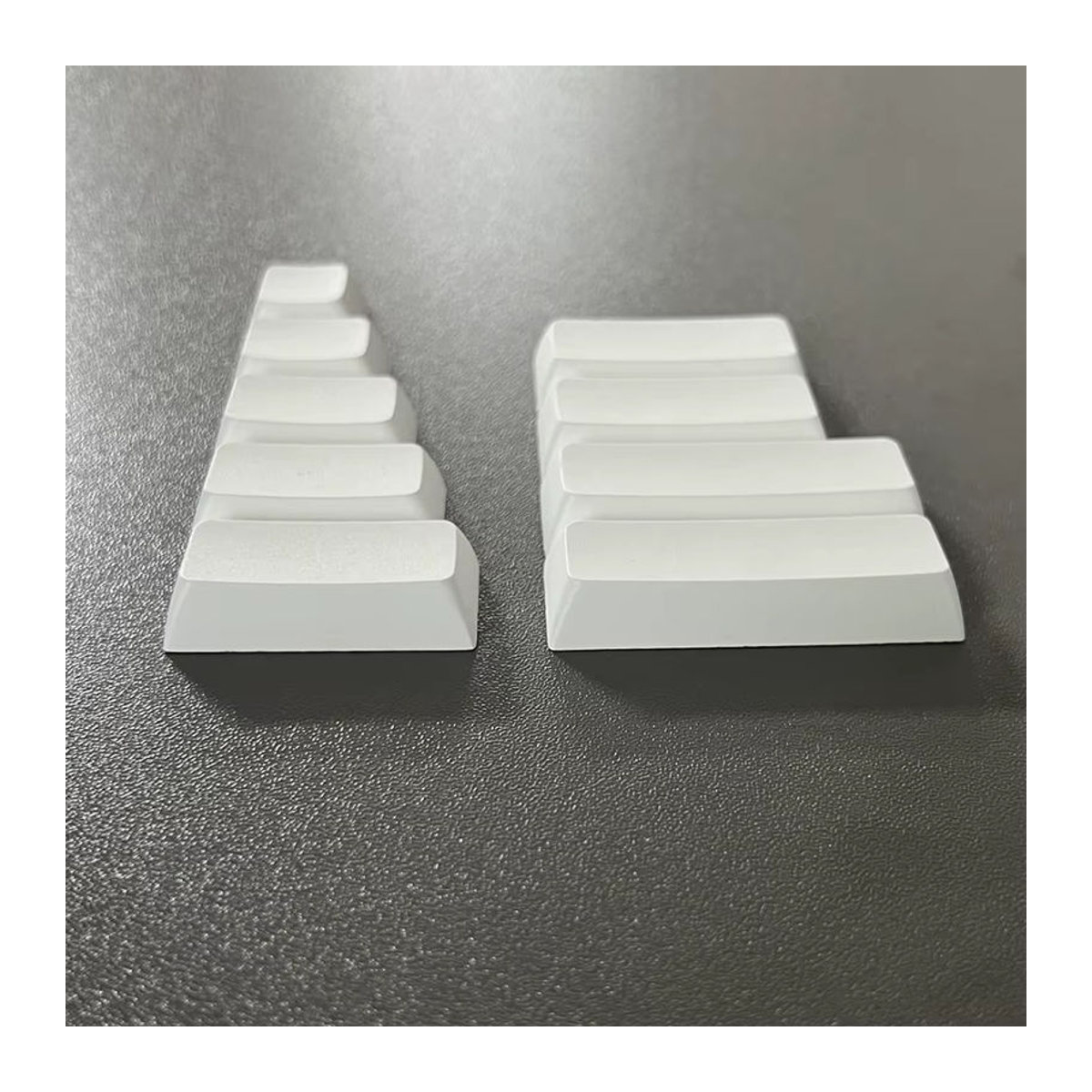 Auguri PBT XDA Profil Split Space Bar Tastenkappen in Weiß für MX mechanische Tastaturen wie Alice80 und 66 - Bild 4