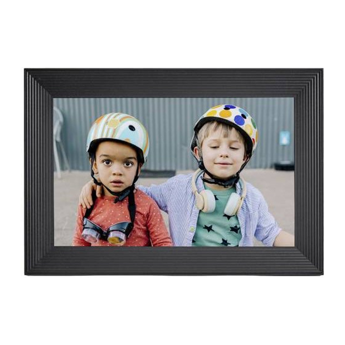 Aura Frames Carver Digitaler Bilderrahmen 10.1 Zoll mit Touchscreen und WLAN in Schwarz - Bild 1