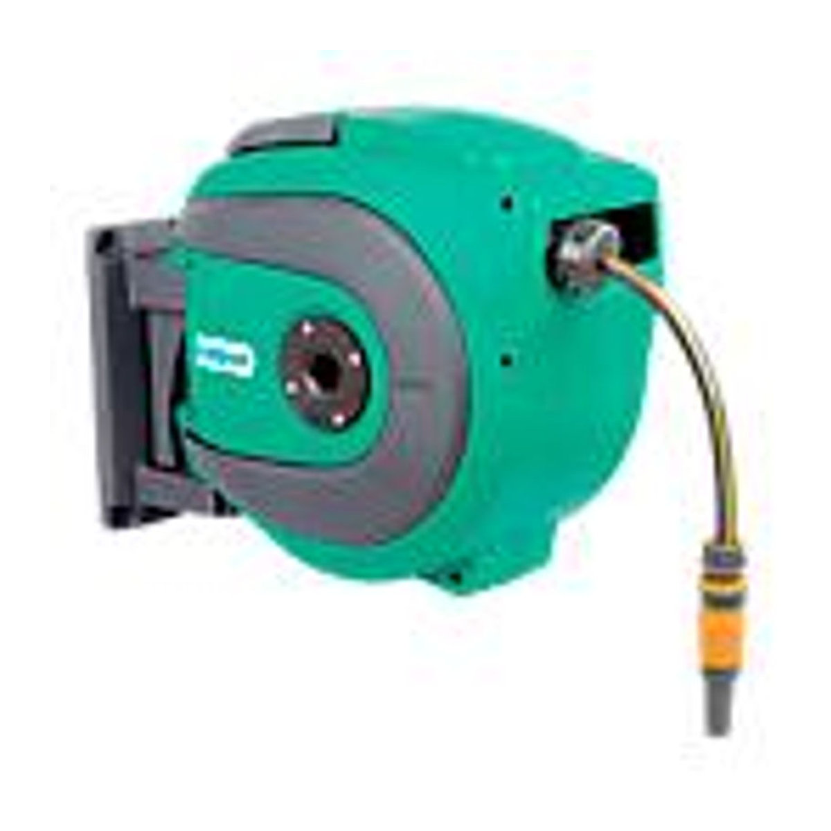 Automatischer Schlauchaufroller Rapid Group für Wand oder Decke in Grün aus Kunststoff inklusive 20 m PVC-Wasserschlauch Ø 12 mm bis 10 bar - Bild 2