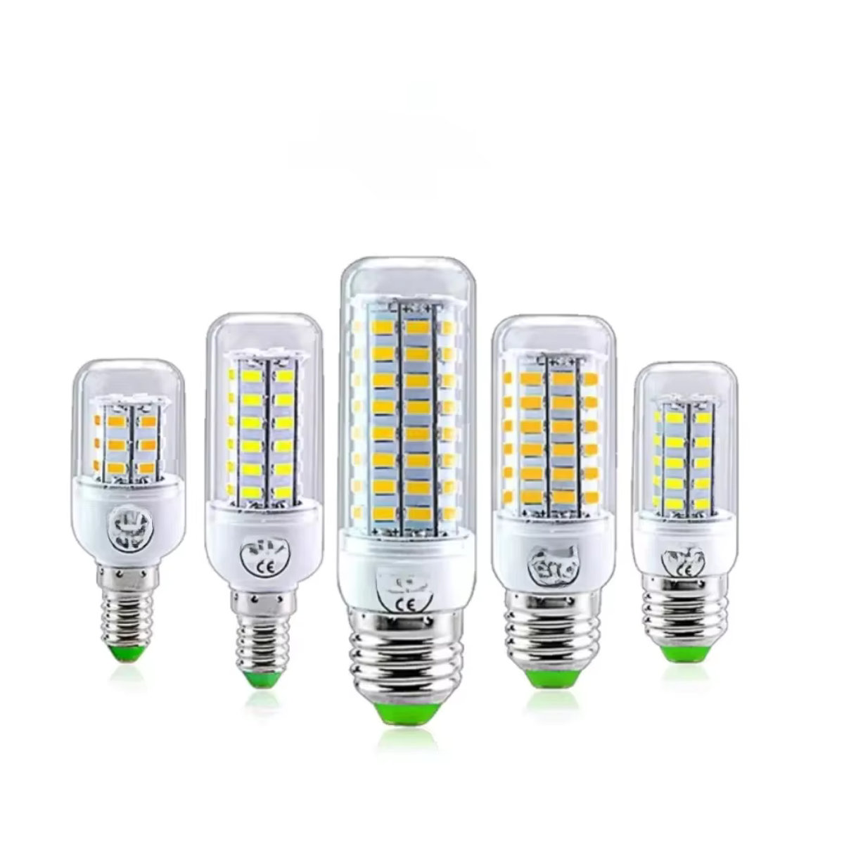 AVACOM LED Maiskolben-Glühbirne E27 Warmweiß SMD 5730 für Kronleuchter und Heimdekoration - Bild 5