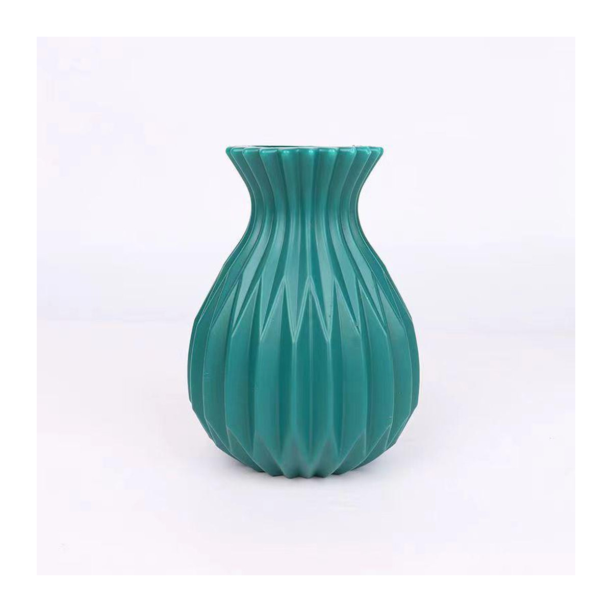 AVE Blumenvase in Weiß im Nordic Designstil aus Kunststoff für Wohnzimmer und Hochzeit - Bild 1