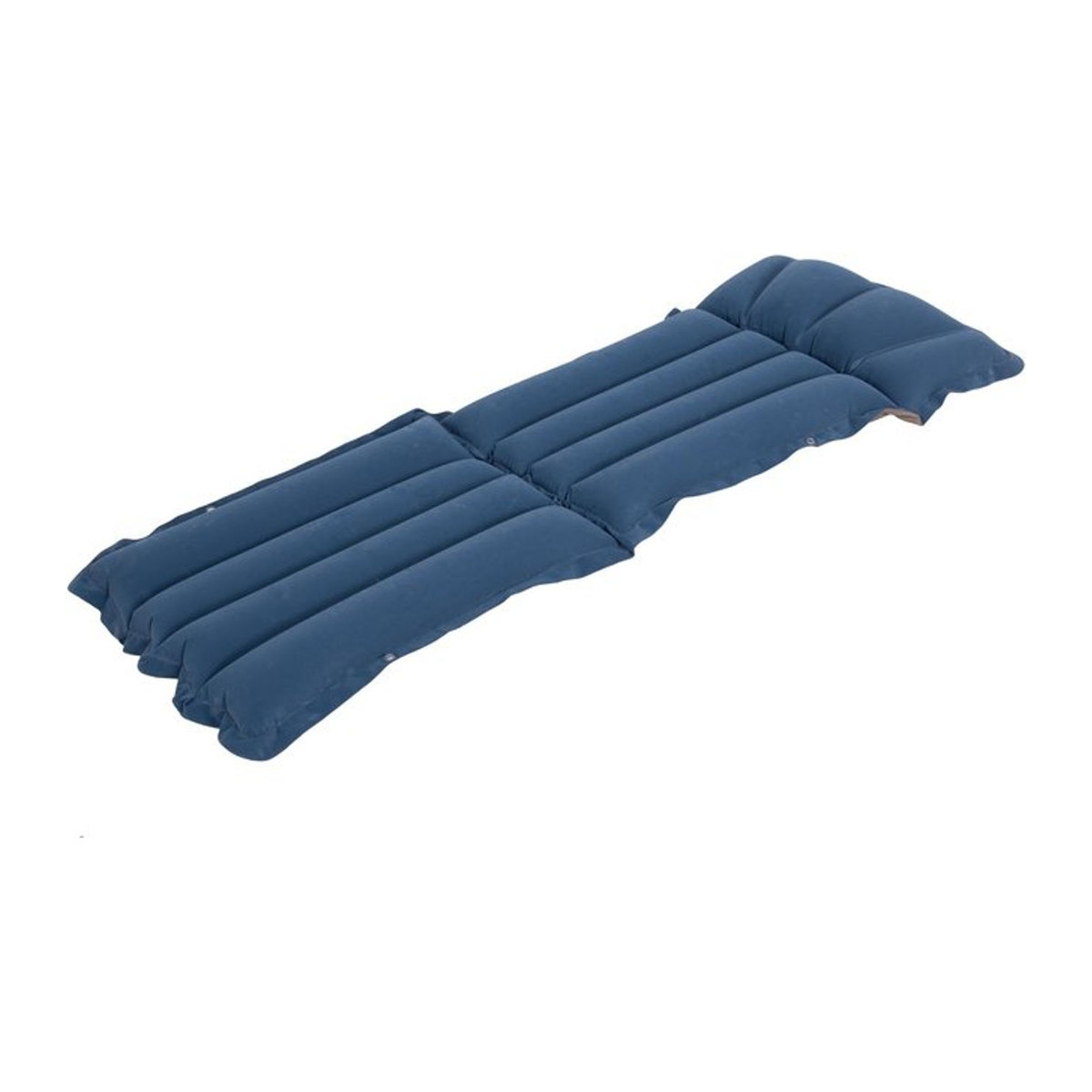 AVENLI Aufblasbare Gummi-Textil Matratze in Blau, B: 165 cm, B: 60 cm - Bild 1